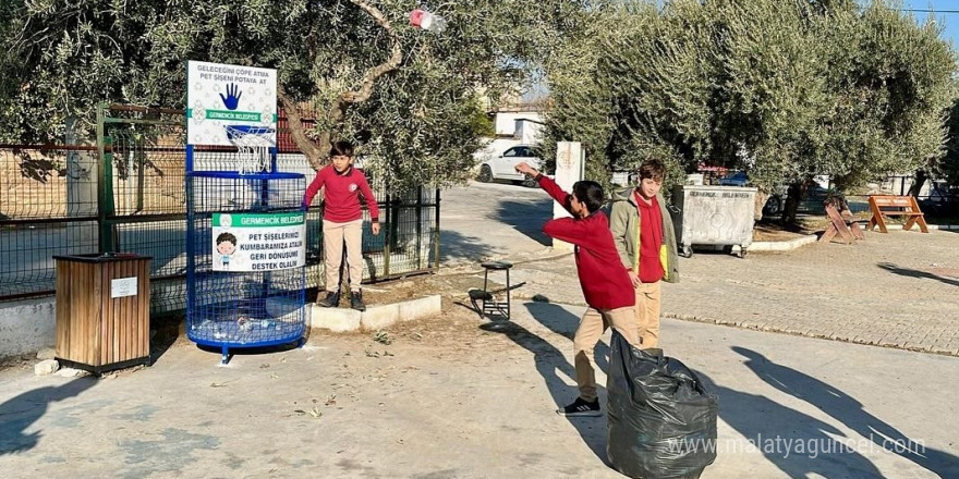 Germencik’te çocuklar eğlenerek çevreyi korumayı öğreniyor