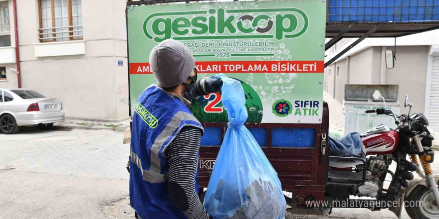 GESİKOOP, 2024’te 1 milyon 936 bin 850 kilogram atık topladı