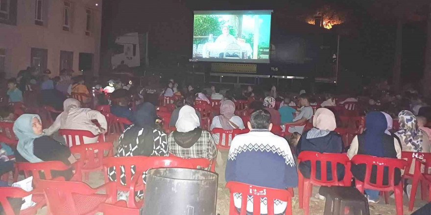 Gezen Sinema tırı Hisarcık’ta