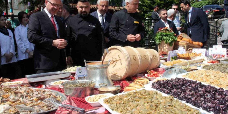 Giresun’a özgü lezzetler Türk Mutfağı Haftasında tanıtıldı