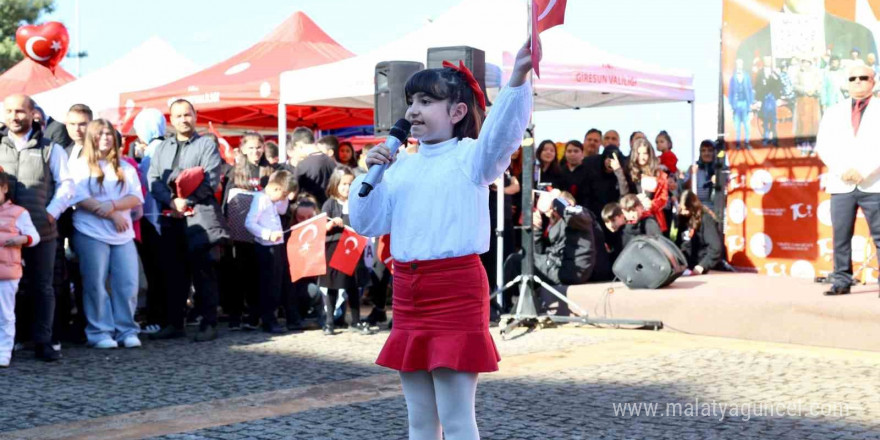 Giresun’da Cumhuriyetin 101. yıl kutlamaları