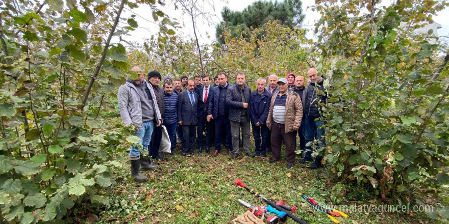 Giresun’da fındık verimini artıracak eğitim düzenlendi