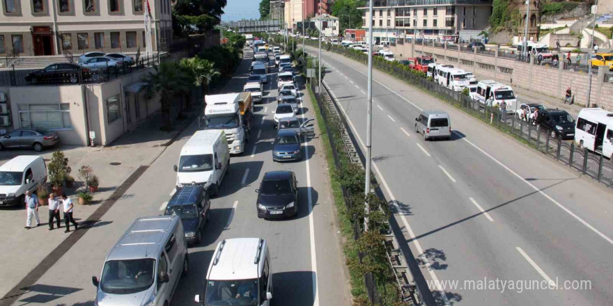 Giresun’da motorlu kara taşıtları sayısında artış