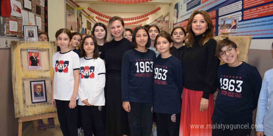 GKV’de Atatürk Posta Pulları Sergisi açıldı