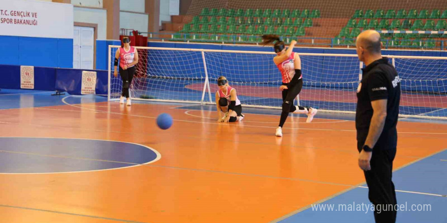 Goalball Kadınlar 1. Lig 2. Devre Müsabakaları Nevşehir’de başladı.