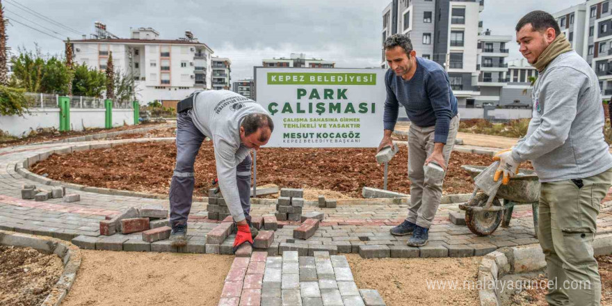 Göksu Mahallesi yeşil alan ve park yatırımıyla güzelleşiyor