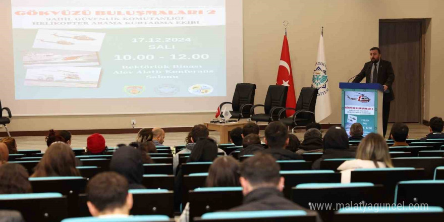 Gökyüzünün kahramanları ALKÜ’lü öğrencilerle buluştu