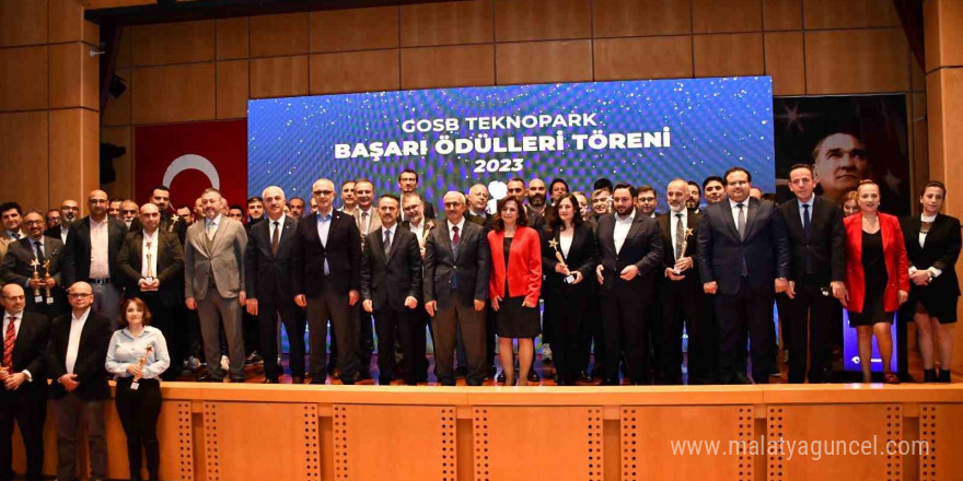 GOSB Teknopark Başarı Ödülleri sahiplerini buldu