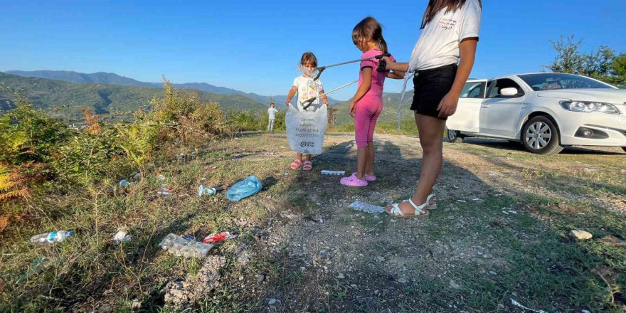 Gurbetçi ailenin çevre duyarlılığı takdir görüyor