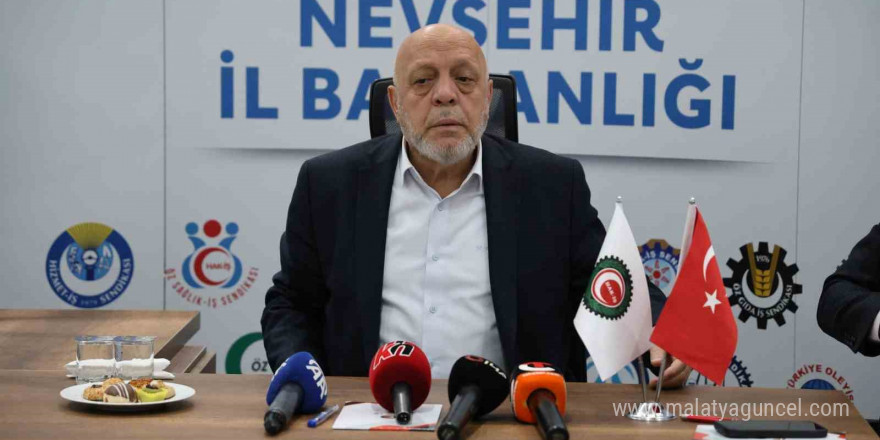 HAK-İŞ Genel Başkanı Arslan: 'Asgari ücretin belirlenme aşamasında sorun var”