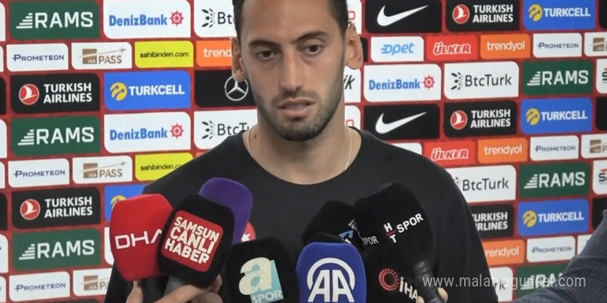 Hakan Çalhanoğlu: “Gruptan çıkma şansımızı yüzde 90 görüyorum”