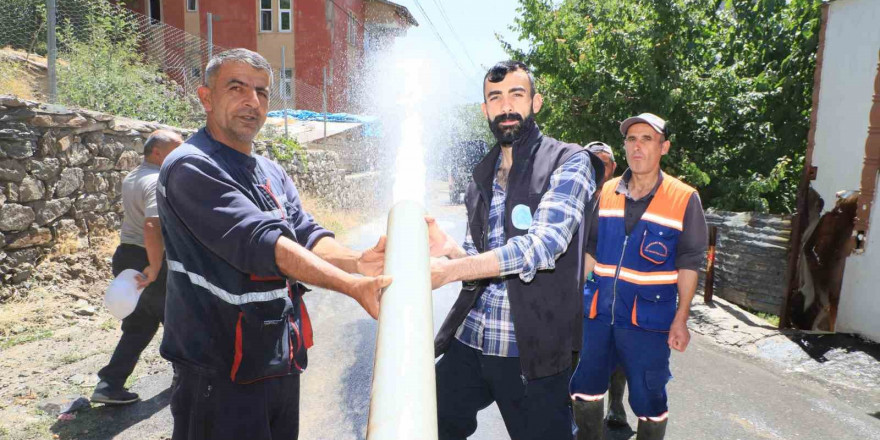 Hakkari’de 3 gün süren su arızası giderildi