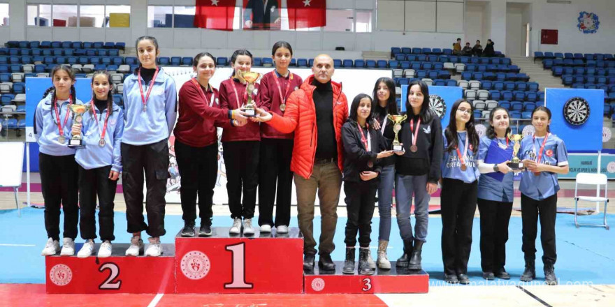 Hakkari’de dart il şampiyonası sona erdi