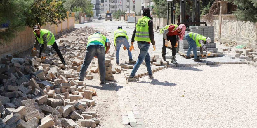 Haliliye Belediyesi üstyapı hizmetleriyle konforu artırıyor