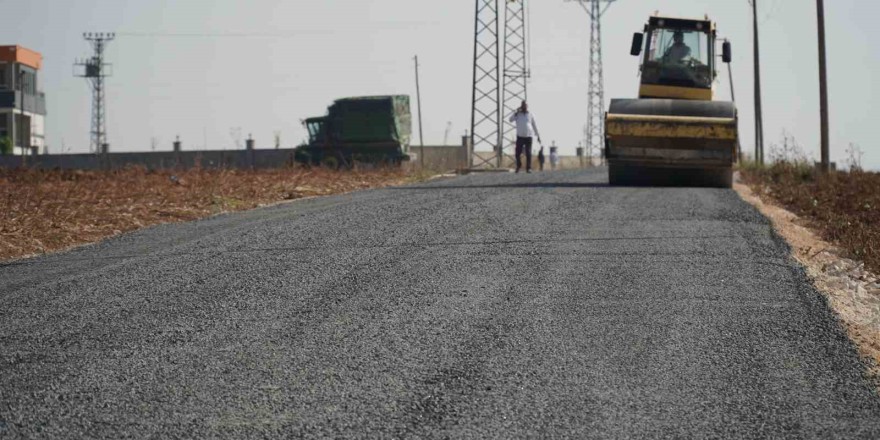 Haliliye kırsalındaki yollar asfaltla buluşuyor