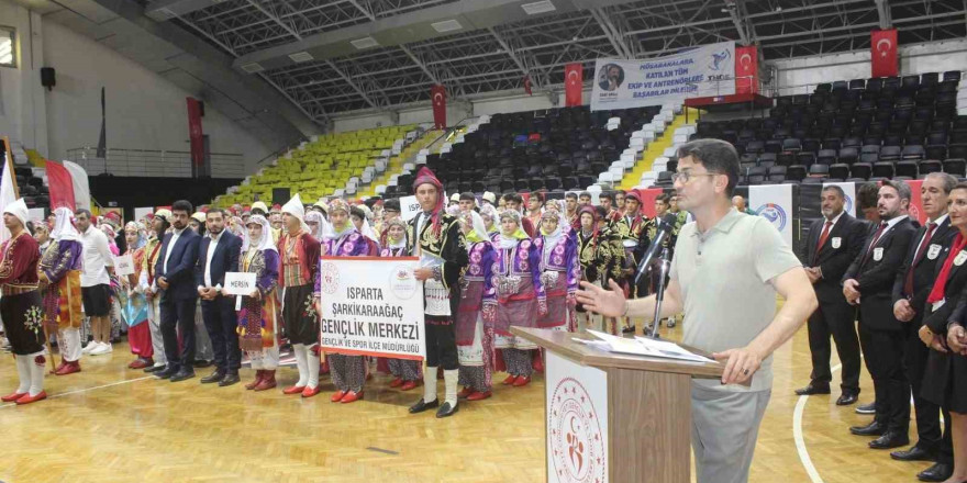 Halk Oyunları Akdeniz Bölge Şampiyonası sona erdi