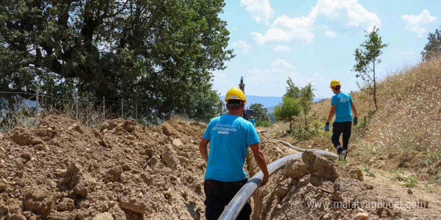 Hark Mahallesi’nin 2 bin metrelik yeni içme suyu hattında sona gelindi