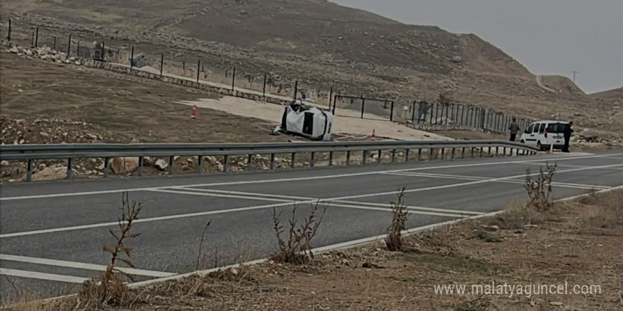 Hasankeyf yolunda trafik kazası: 1 yaralı