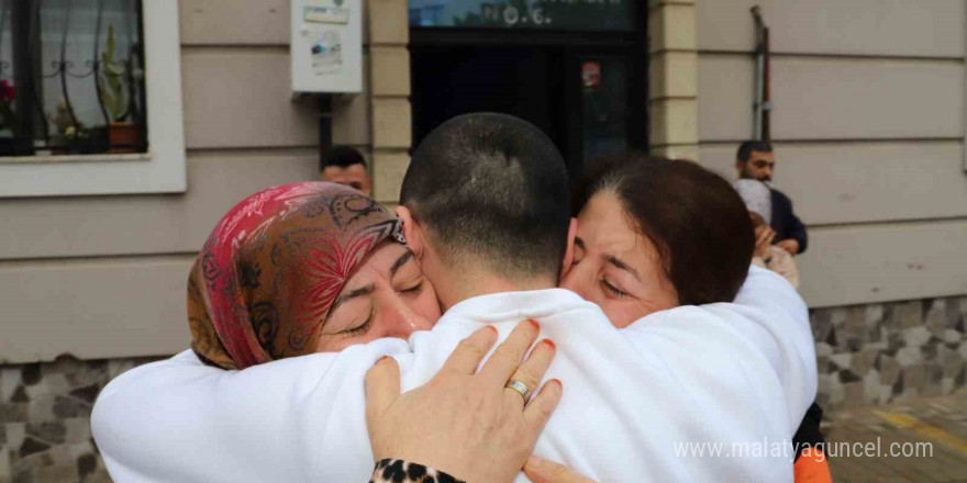 Hasret sona erdi büyük buluşma gerçekleşti