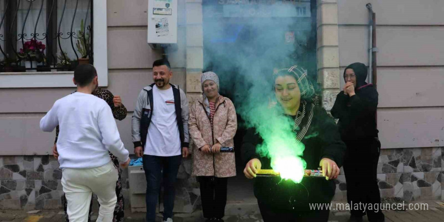 Hasret sona erdi büyük buluşma gerçekleşti