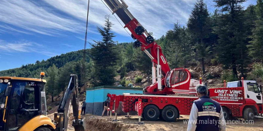 Hatay’da depremde zarar gören su depoları yenileniyor