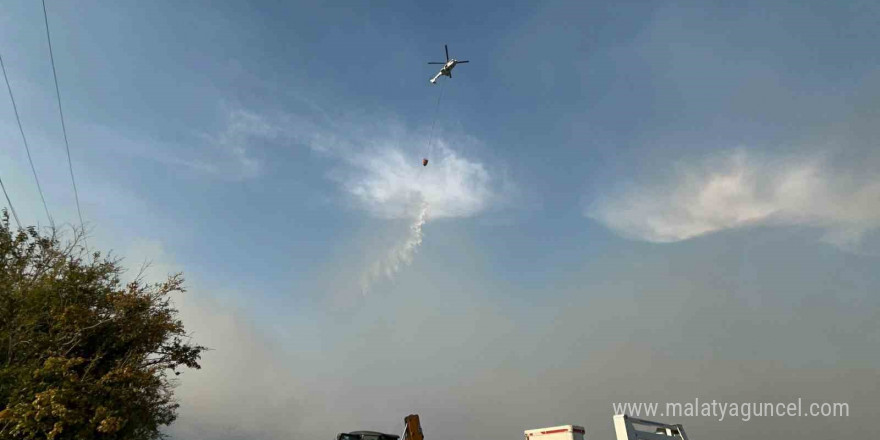 Hatay’da orman yangını evlere sıçradı