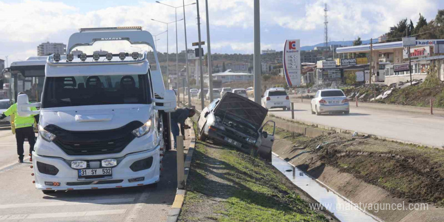 Hatay’da trafik kazası: 5 yaralı