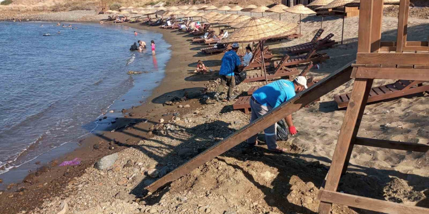 Hatay’ın 158 kilometrelik sahil şeridinde hummalı temizlik