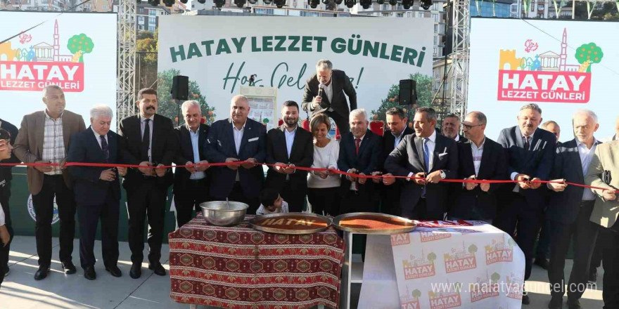 Hataylılar, Kağıthane Belediyesi tarafından düzenlenen ‘Hatay Tanıtım Günlerinde’ buluştu