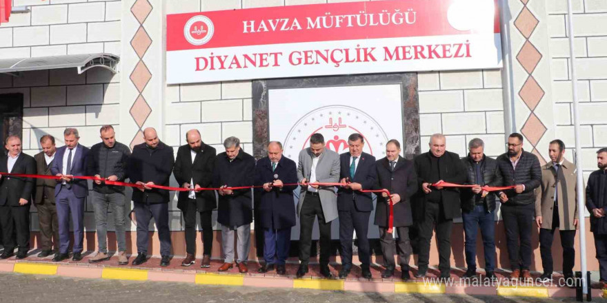 Havza’da Diyanet Gençlik Merkezi hizmete açıldı