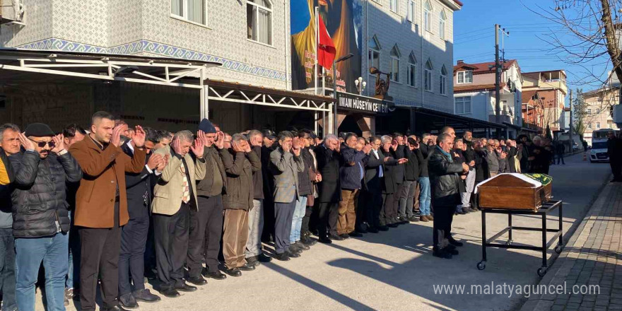 Hayatını kaybeden polis memuru son yolculuğuna uğurlandı