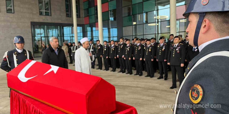 Hayatını kaybeden uzman çavuş için tören düzenlendi