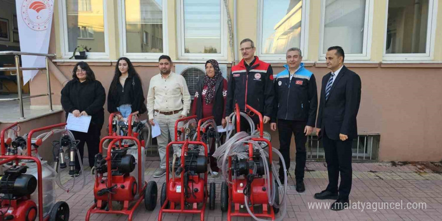 Hayvan yetiştiricilerine ’süt hijyeni ve sanitasyon’ eğitimi