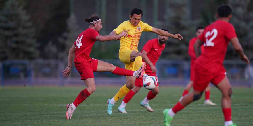 Hazırlık maçı: Kayserispor 3-Vanspor FK: 1