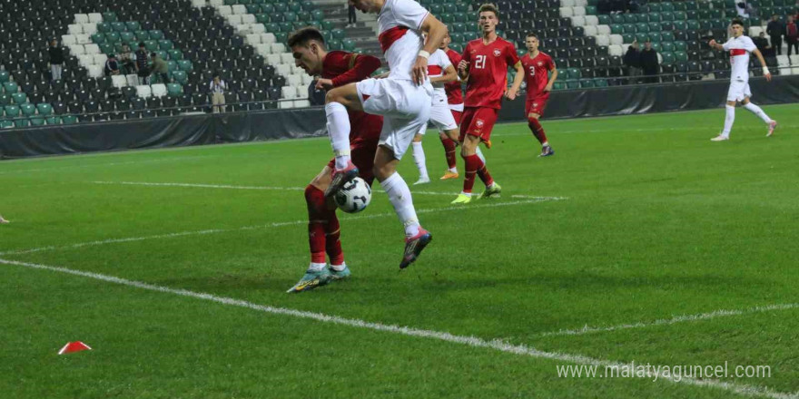 Hazırlık Maçı: Türkiye U21: 1 - Sırbistan U21: 2