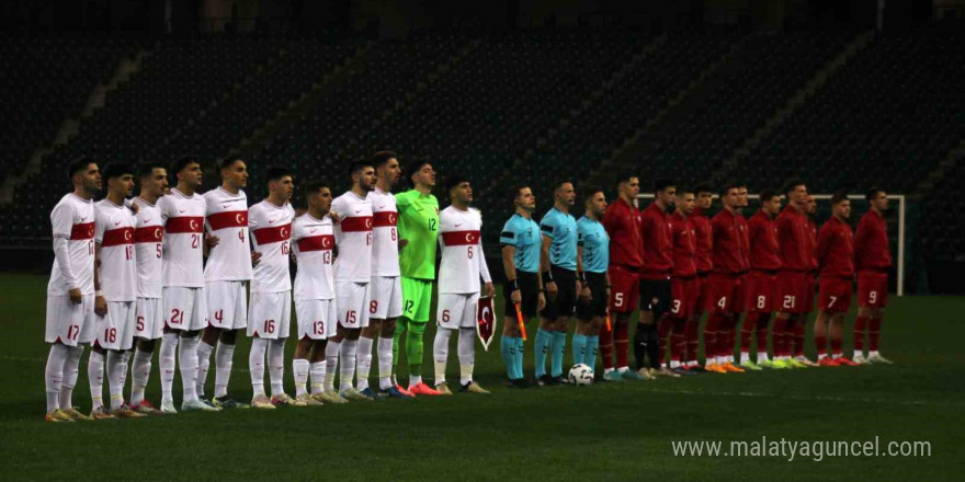 Hazırlık Maçı: Türkiye U21: 1 - Sırbistan U21: 2