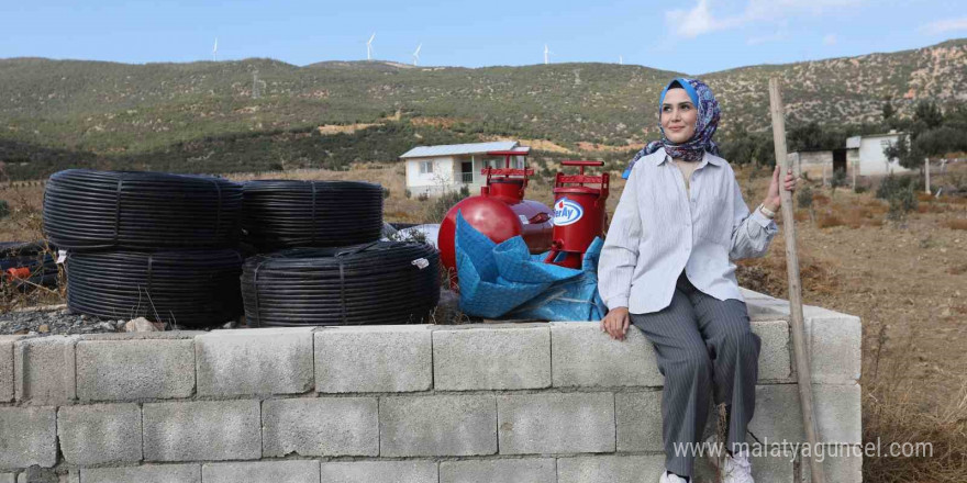 Hem öğrenci hem anne hem de afetzede