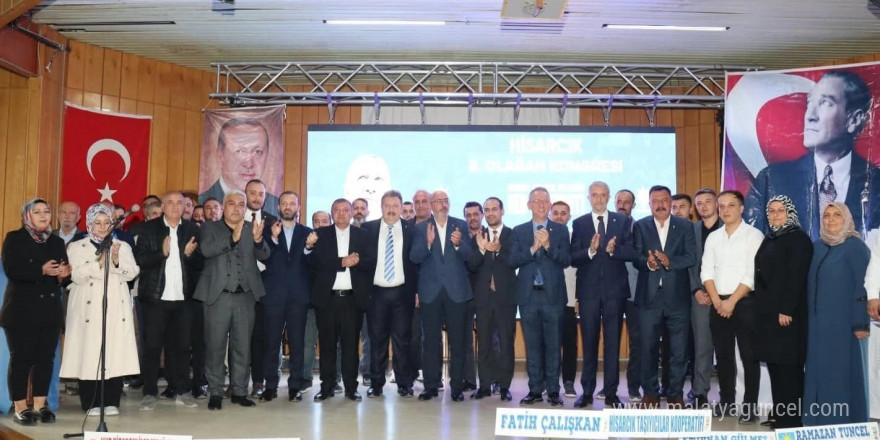 Hisarcık AK Parti’de Abdullah Akbulut güven tazeledi