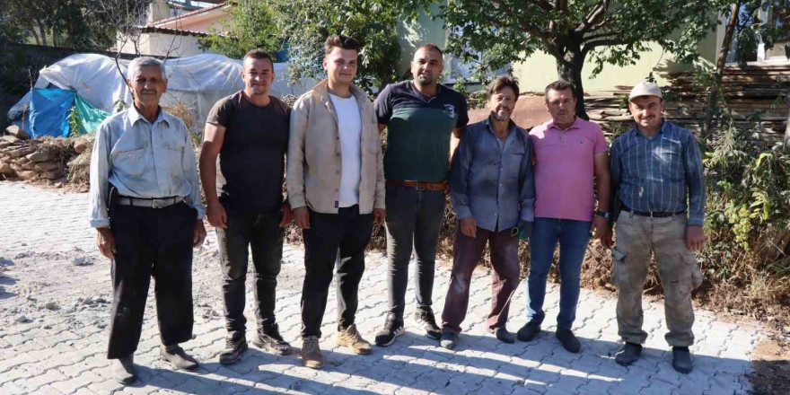 Hisarcık Mahallesi’nde okul yolu yenilendi