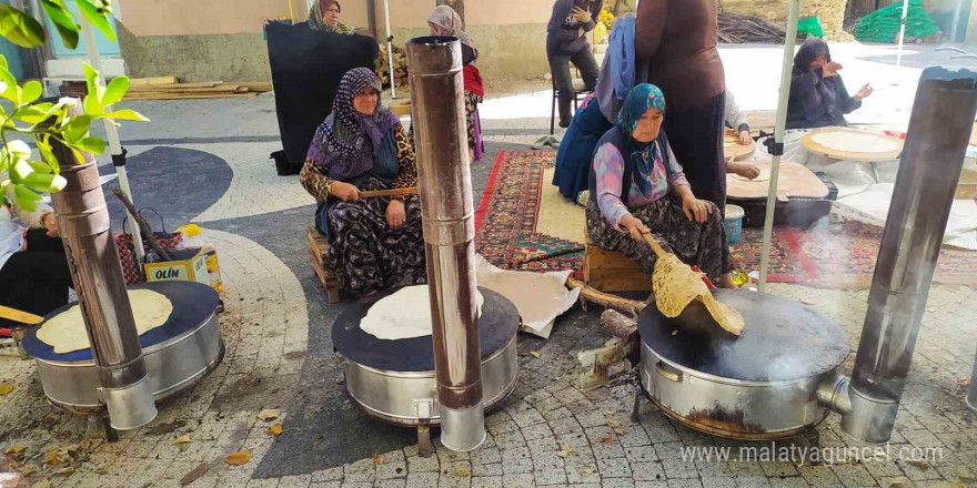 Hisarcık Şehitler Mahallesi’nde gözleme hayrı