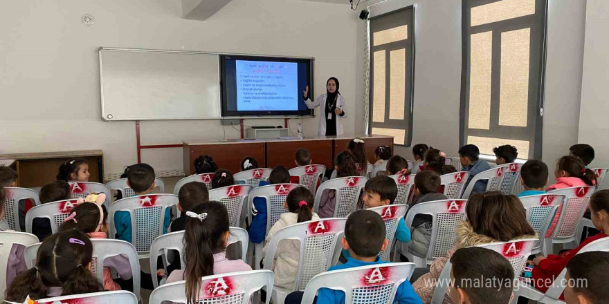 Hisarcık’ta öğrencilere sağlıklı beslenme ve ağız diş sağlığı eğitimi