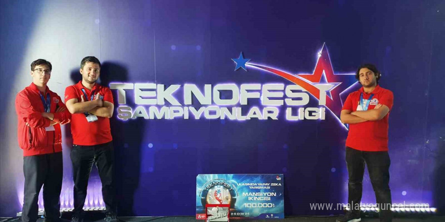 Hitit Üniversitesi takımlarından TEKNOFEST’te Türkiye derecesi