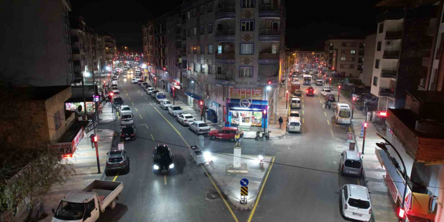 Horozköy Caddesi ışıl ışıl oldu