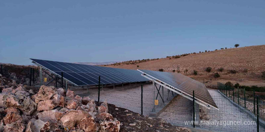 İdil’de GES projesi ile içme suyu hattının enerji ihtiyacı karşılanıyor