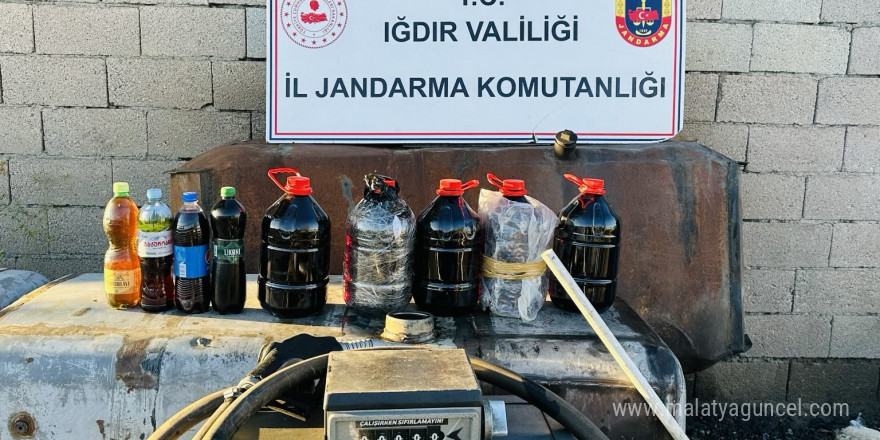 Iğdır İl Jandarma Komutanlığı’ndan kaçakçılık operasyonu