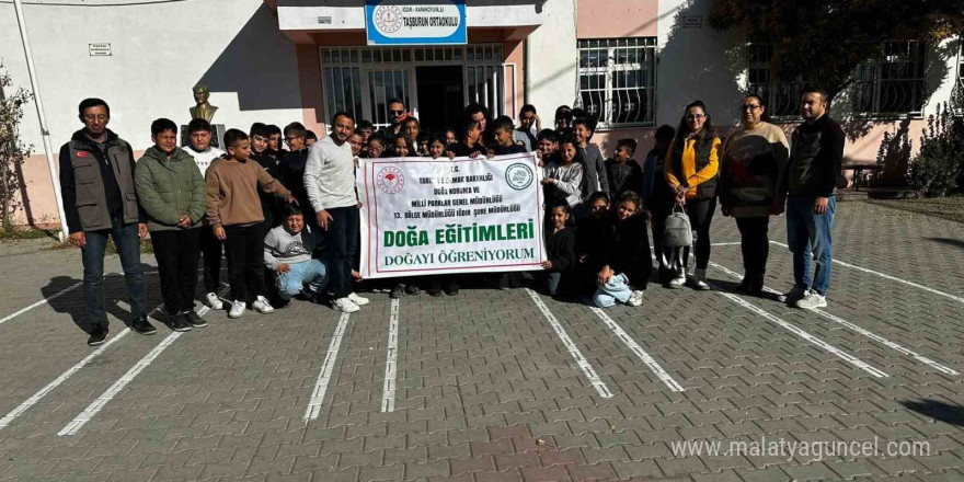 Iğdır’da tabiatı koruma, biyoçeşitlilik ve biyokaçakçılık eğitimi