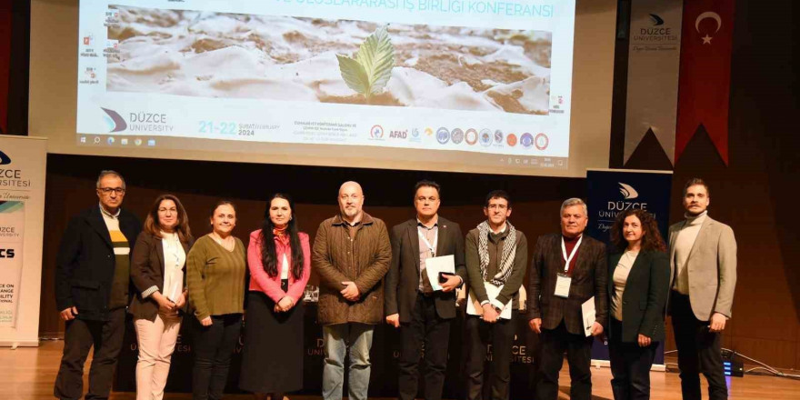 İklim Değişikliği, Sürdürülebilirlik ve Uluslararası İş Birliği Konferansı Sona Erdi