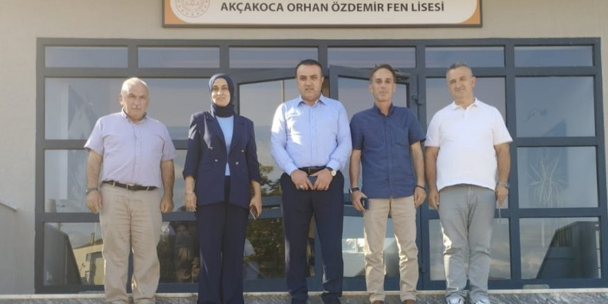 İl milli eğitim müdüründen yeni okul binasında inceleme