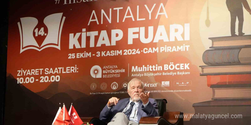 İlber Ortaylı’dan gençlere tavsiyeler: 'Kendinizi yetiştirin, okuyun, dil öğrenin, gezin'