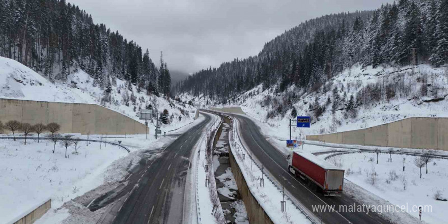 Ilgaz Dağı’nda kar kalınlığı 30 santimetreye ulaştı